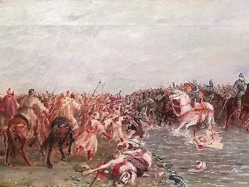 1867-José Ruiz de Almodóvar - Battaglia di Aliatar